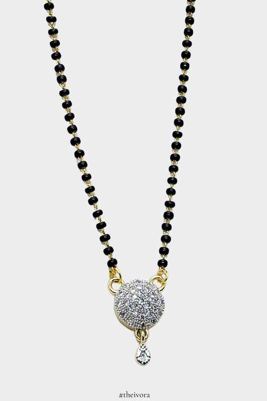 Short Mangalsutra Designs Simple Mangalsutra Black Beads Chain